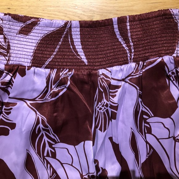 Brand New Beautiful Maeve Pull-On Floral Print Pants - Picture 5 of 14